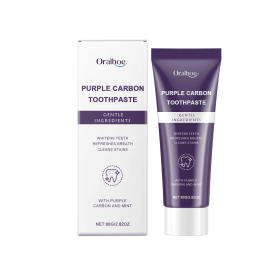 Oralhoe Purple Care Toothpaste Gently Cleans Tartar, Stains, Odors And Protects The Mouth Daily Fresh Toothpaste