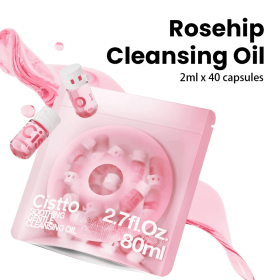 TK Cleansing Oil, Cistto Disposable Cleansing Oil (Option: Pink-40ml 20pcs)
